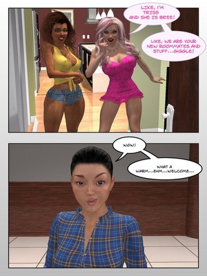 3D : Sitriabyss- Roommates Porn Comic sex 8