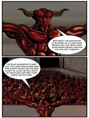 Supergirl- Demonic Bloodsport Part 2 free Porn Comic sex 35