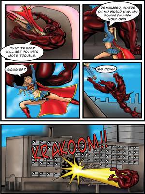 Supergirl- Demonic Bloodsport Part 3 free Porn Comic sex 22