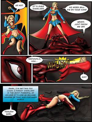 Supergirl- Demonic Bloodsport Part 3 free Porn Comic sex 24
