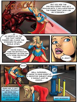 Supergirl- Demonic Bloodsport Part 3 free Porn Comic sex 26