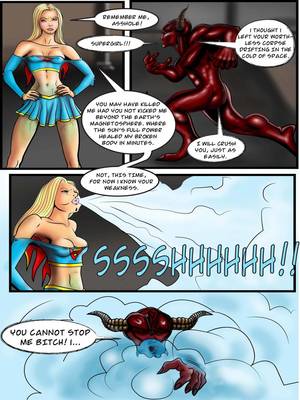 Supergirl- Demonic Bloodsport Part 3 free Porn Comic sex 39