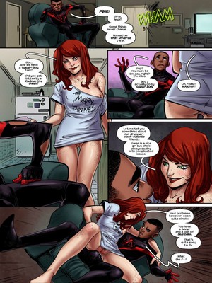 Tracy Scops- Weaving Fluids #2 (Spider-Man) free Porn Comic sex 4
