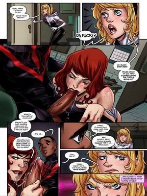 Tracy Scops- Weaving Fluids #2 (Spider-Man) free Porn Comic sex 6