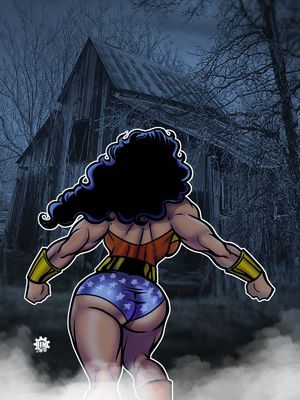 Wonder Woman- Attack of the Great Pumpkin free Porn Comic thumbnail 001