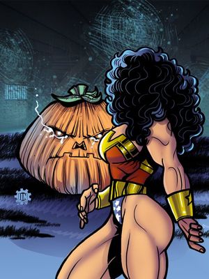Wonder Woman- Attack of the Great Pumpkin free Porn Comic sex 2