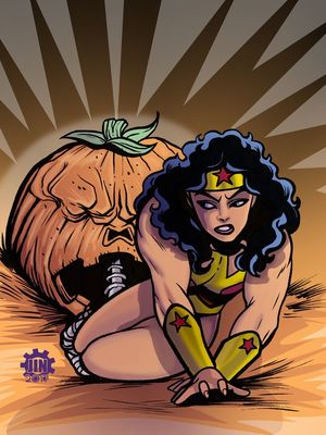 Wonder Woman- Attack of the Great Pumpkin free Porn Comic sex 4