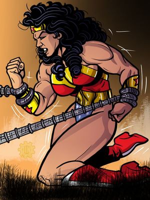 Wonder Woman- Attack of the Great Pumpkin free Porn Comic sex 12
