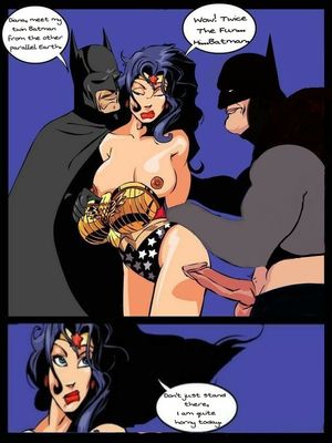 Wonder Woman- Night Patrolling With Her Batmen free Porn Comic sex 4