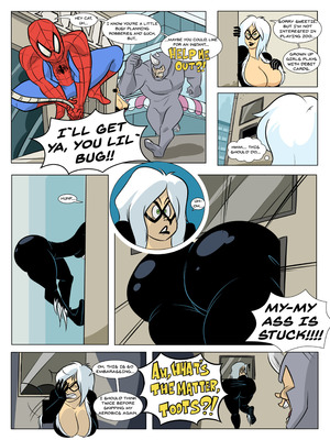 Porn Comics - Zaribot- Spider-Man and Black Cat free Porn Comic