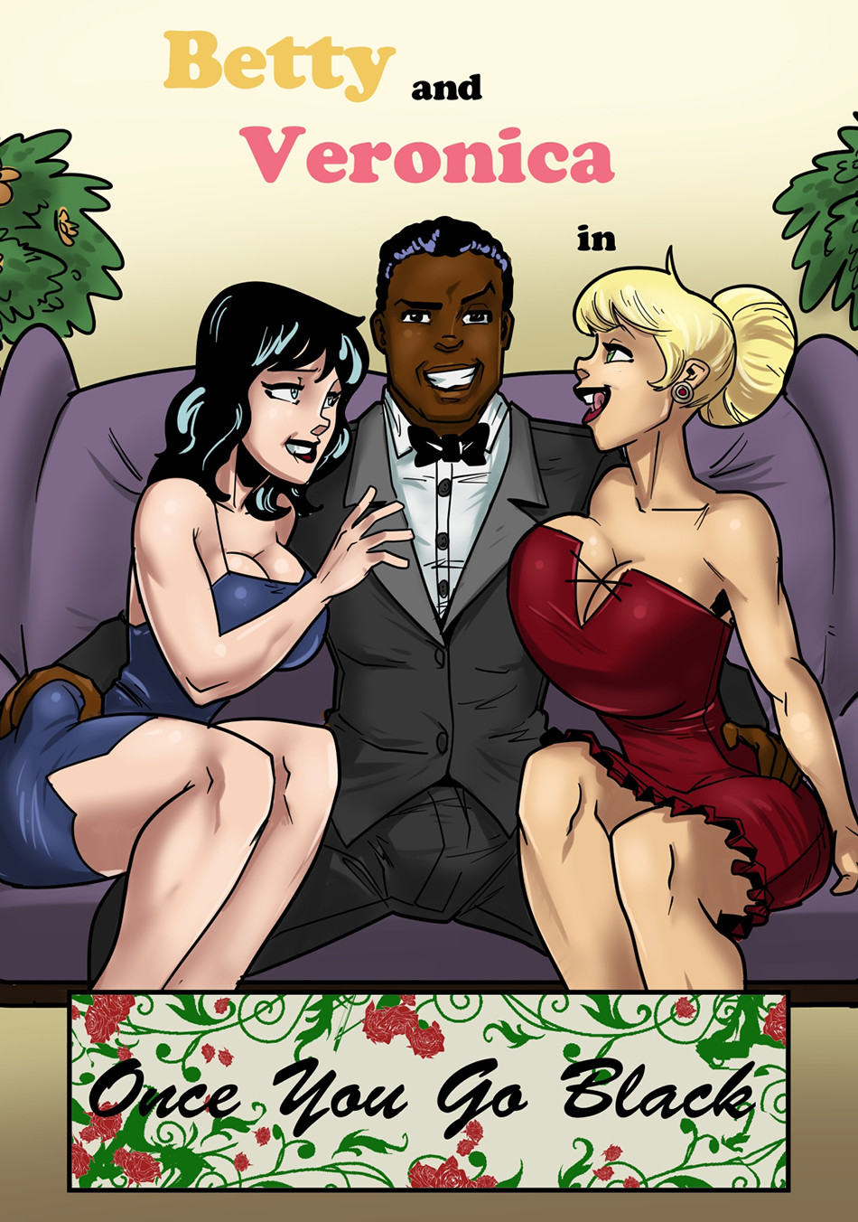 Black On Bbc Porn Cartoon - XXX - Betty and Veronica love BBC- John Persons Porn Comic | HD Porn Comics