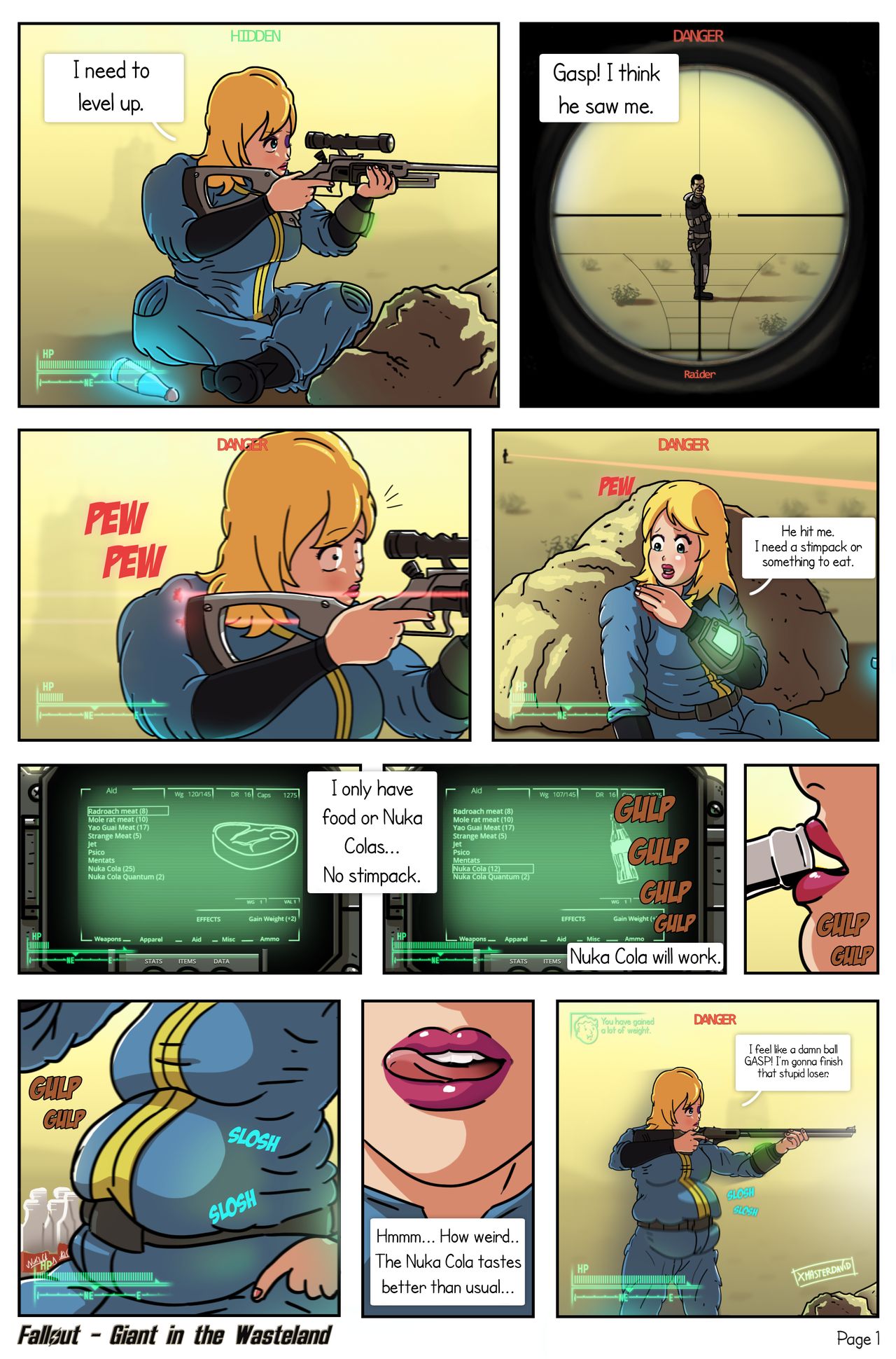 Fallout- Giant In The Wasteland free Porn Comic - HD Porn Comics