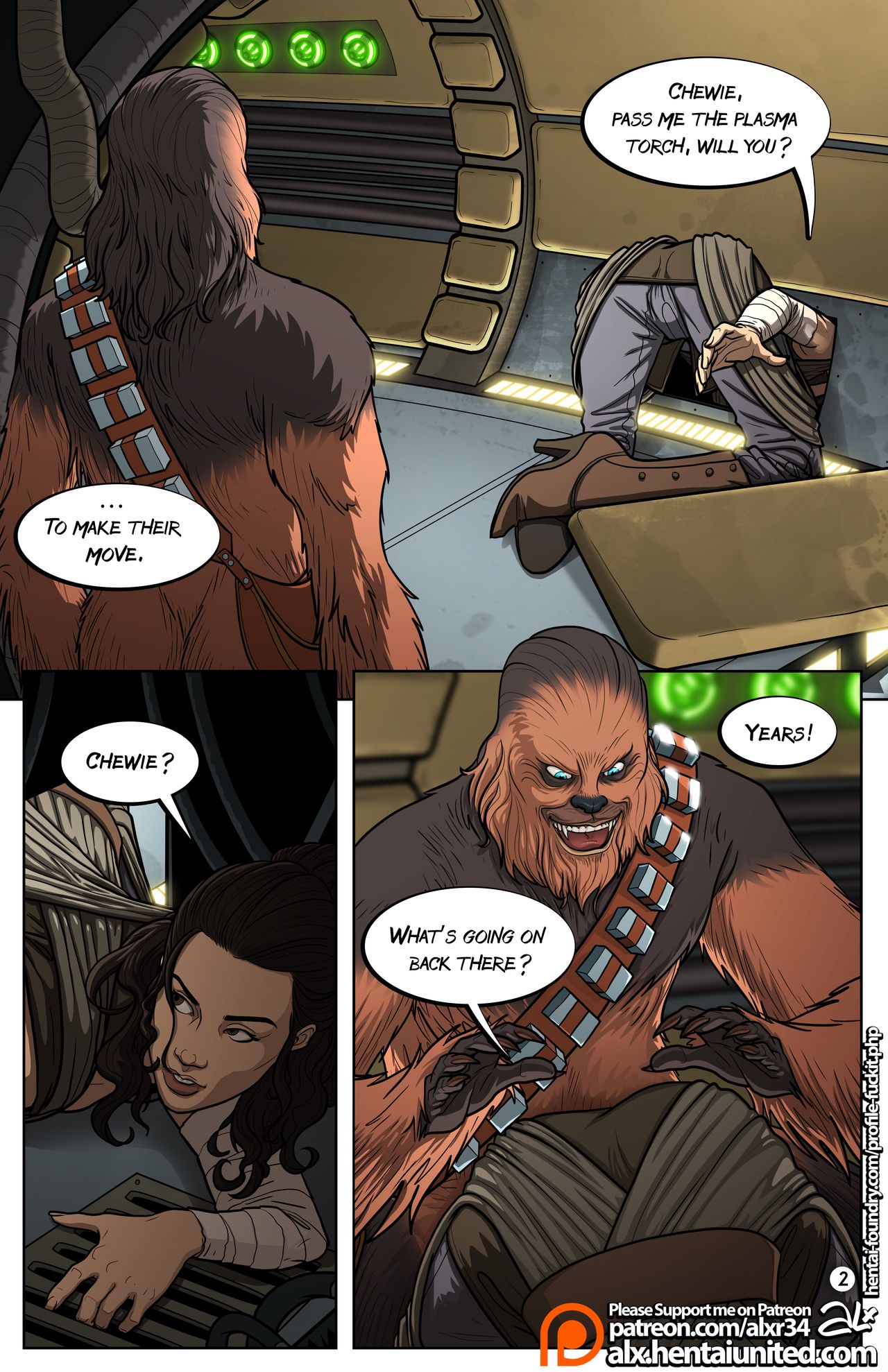 Fuckit- A Complete Guide to Wookie Sex [Star Wars] free Porn Comic - HD Porn  Comics