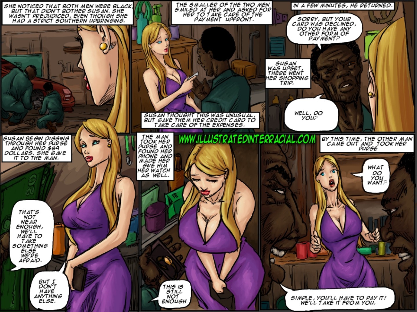 Illustratedinterracial- The Good Wife free Porn Comic - HD Porn Comics