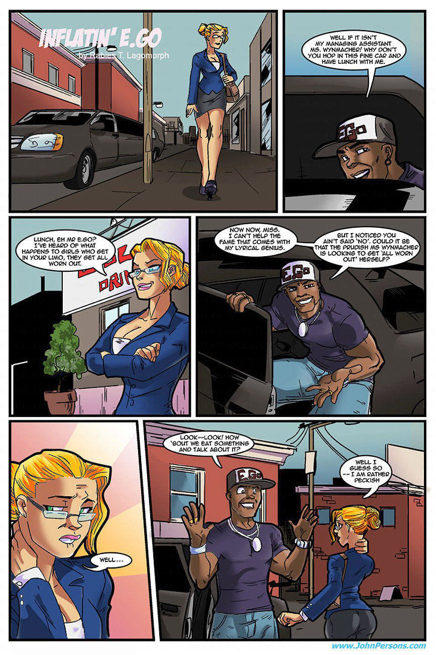Interracial : Inflatin Ego- Rabies, John Persons Porn Comic - HD Porn Comics