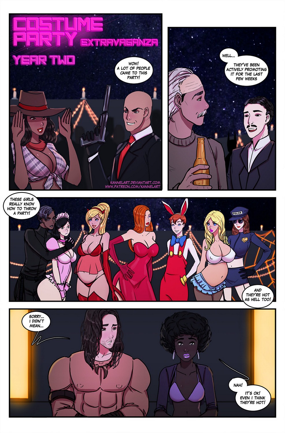 Kannel costume party