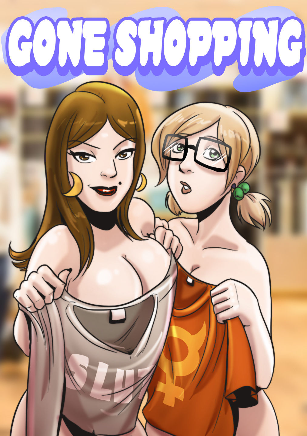 Retail Cartoon Nude - Mwxxxart- Gone Shopping free Porn Comic | HD Porn Comics