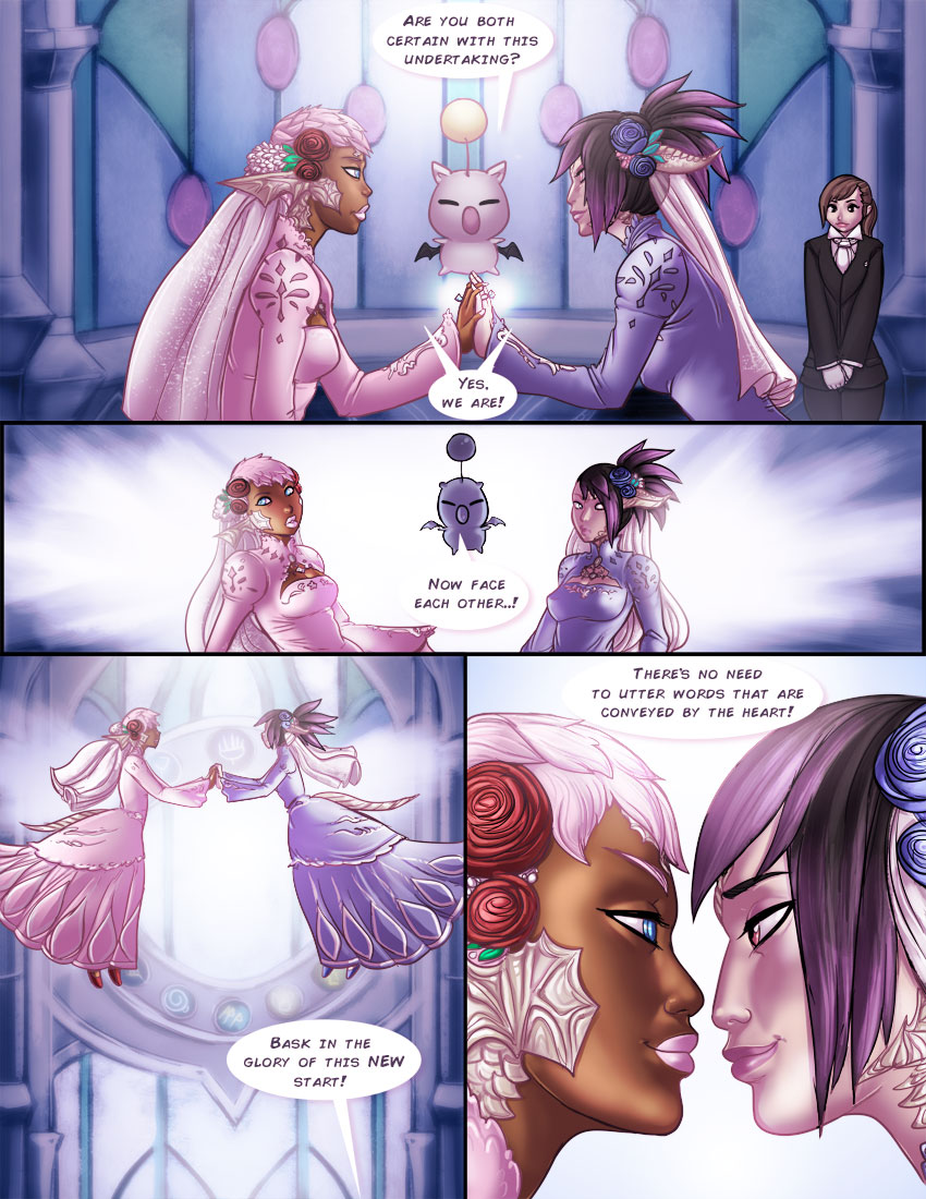 Sxiv - Shia- Wedding [Final Fantasy XIV] free Porn Comic - HD Porn Comics