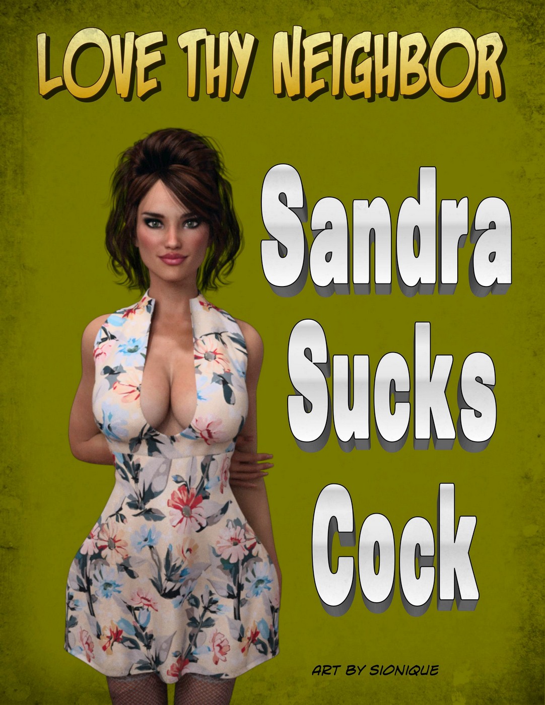 1082px x 1400px - Slonique- Love Thy Neighbor- Sandra Sucks Cock free Porn Comic | HD Porn  Comics