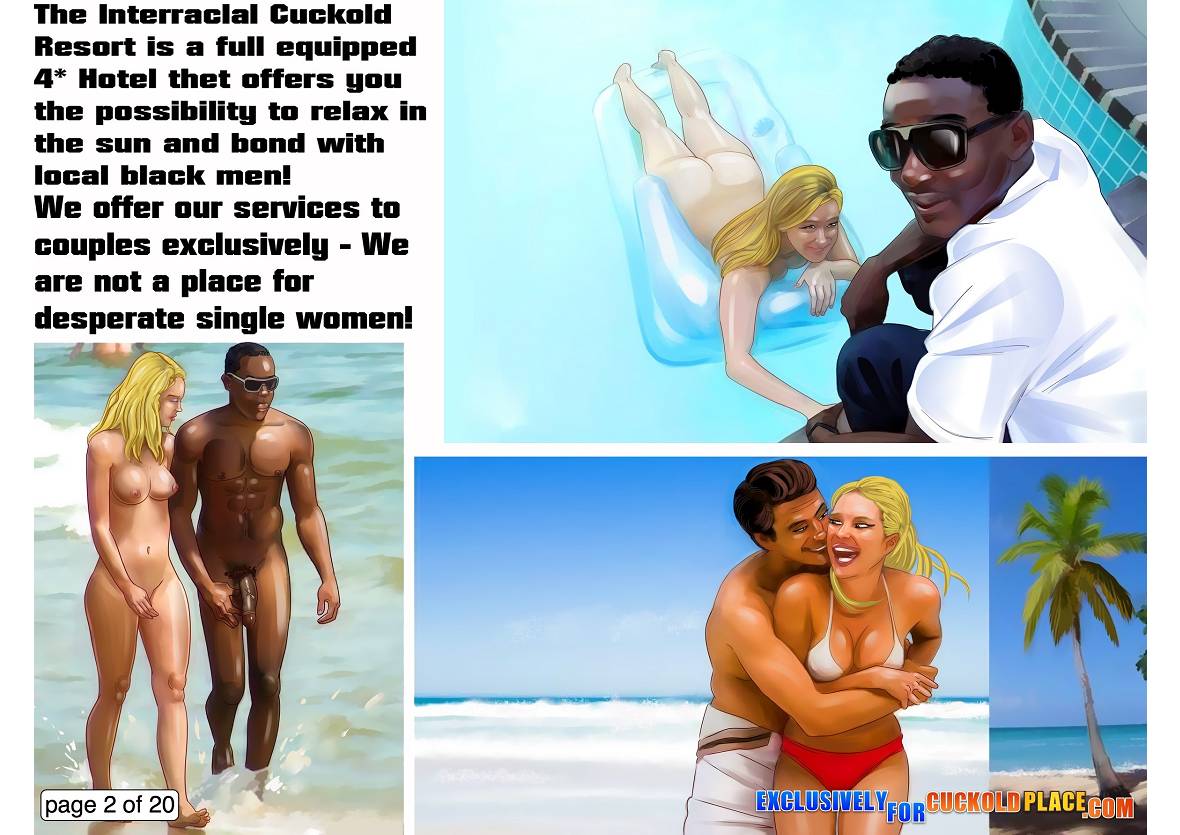 The Interracial Cuckold Resort free Porn Comic - HD Porn Comics